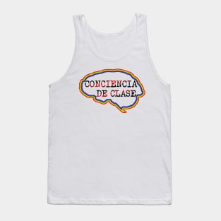 Cerebro con pensamiento de Conciencia de clase Tank Top